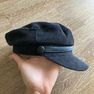 Black Fisherman Cap